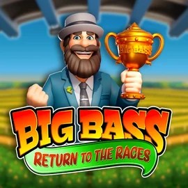 Big Bass Return to the Races slot visual from Pragmatic Play available on vegasnovacasino.de