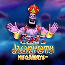 Official Jackpots logo: Genie Jackpots Megaways by Blueprint Gaming at Vegas Nova Casino