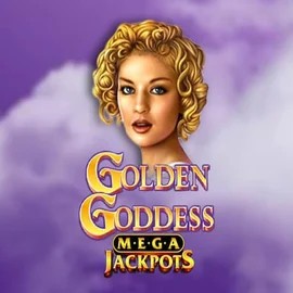 Jackpots logo of Golden Goddess Megajackpots from IGT at Vegas Nova Casino