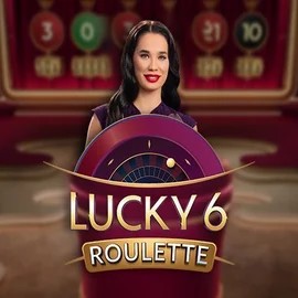 Lucky 6 Roulette logo by Pragmatic Play at Vegas Nova Casino