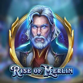 Rise of Merlin game by Play'n GO – logo hosted on Vegas Nova Casino
