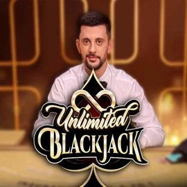 Try Unlimited Blackjack slot by Ezugi on vegasnovacasino.de – logo image