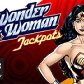 Wonder Woman Jackpots logo by Amaya Vegas Nova Casino